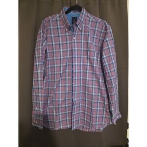 Tailorbyrd‎ Collection Plaid Button Down, Men's Large Shirt, Long Sleeve, NWT